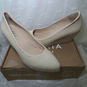 Viscata Women's Tan Espadrille Wedges